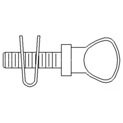 D4NN8N213A | Knob & Nut, Grille for New Holland®