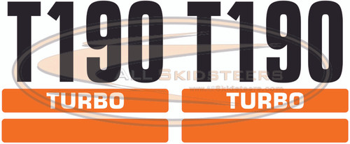 TWO DECAL KIT SET SIDE STICKERmodel number