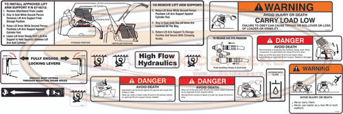 DECAL KIT SET SIDE STICKER