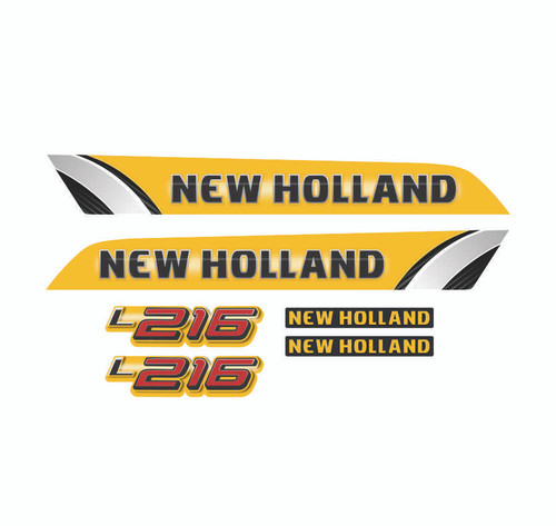 L216 Decal Sticker Kit for New Holland® | Replaces OEM # 44590