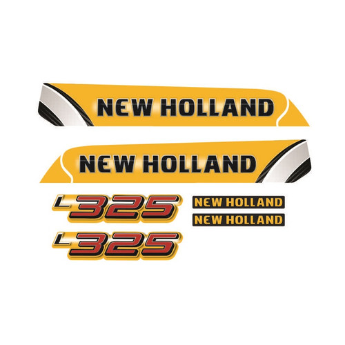L325 Decal Sticker Kit for New Holland® | Replaces OEM # 44606