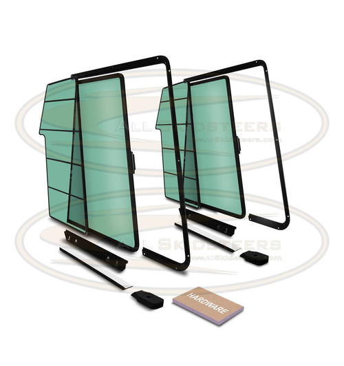 Polycarbonate Side Window Kit with Sliding Windows for Bobcat®