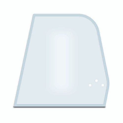RH Clear Polycarbonate Sliding Side Window for Bobcat® | Replaces OEM # 7442413