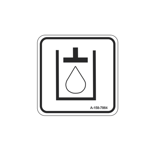 Decal for Caterpillar® | Replaces OEM # 158-7864