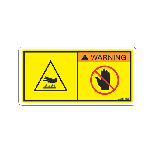 Decal for Caterpillar® | Replaces OEM # 225-3226