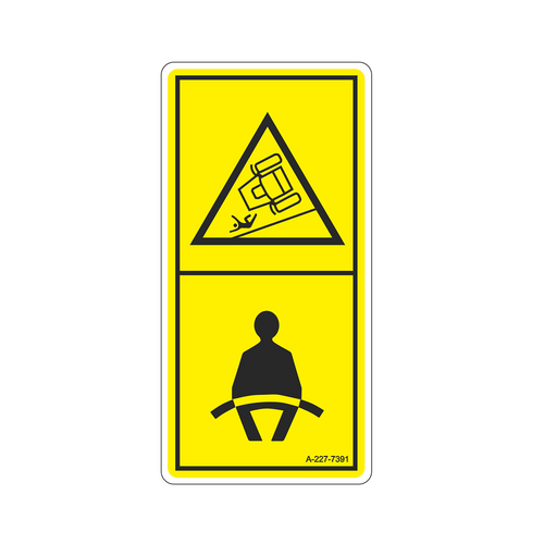 Decal for Caterpillar® | Replaces OEM # 227-7391