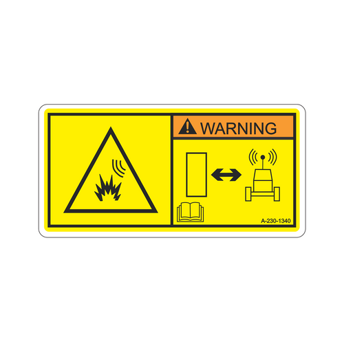 Decal for Caterpillar® | Replaces OEM # 230-1340