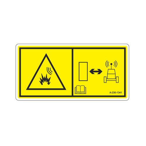 Decal for Caterpillar® | Replaces OEM # 230-1341