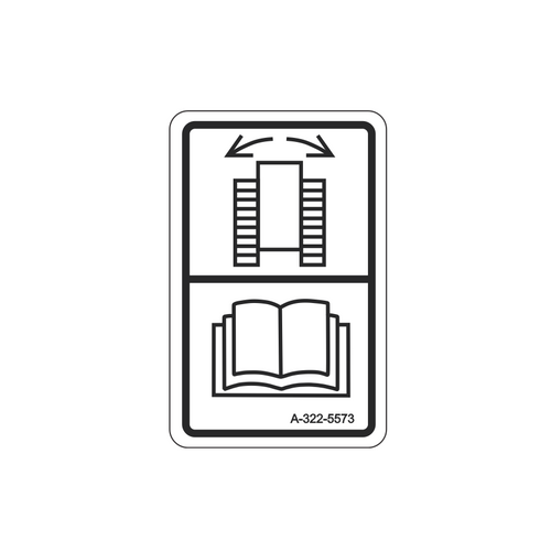 Decal for Caterpillar® | Replaces OEM # 322-5573
