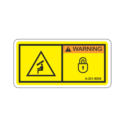 Decal for Caterpillar® | Replaces OEM # 331-8009