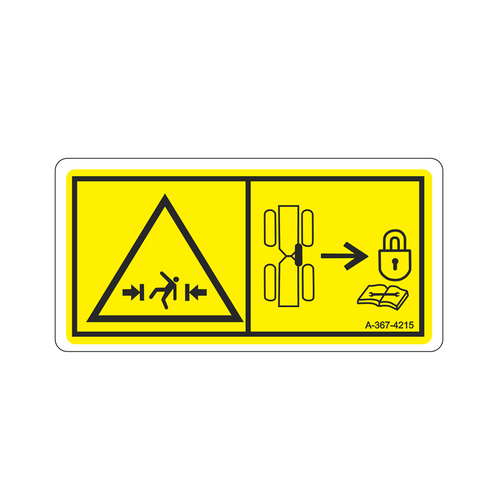 Decal for Caterpillar® | Replaces OEM # 367-4215