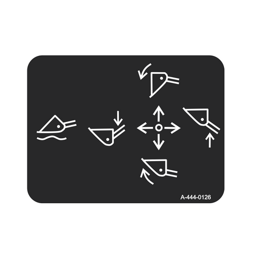 Decal for Caterpillar® | Replaces OEM # 444-0126