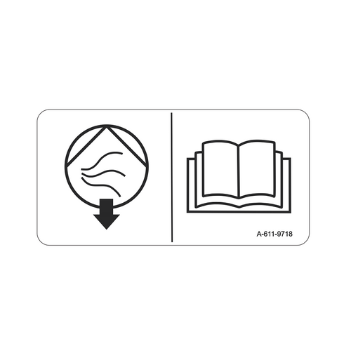 Decal for Caterpillar® | Replaces OEM # 611-9718