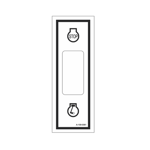 Decal for Caterpillar® | Replaces OEM # 109-0361