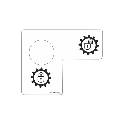 Decal for Caterpillar® | Replaces OEM # 340-1114