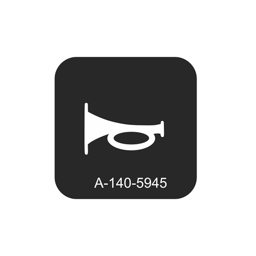 Decal for Caterpillar® | Replaces OEM # 140-5945