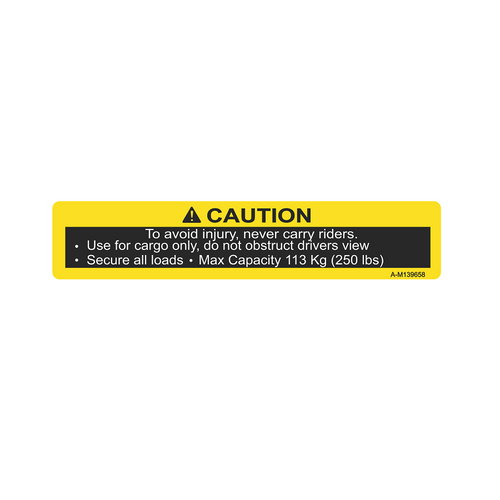 Decal for John Deere® | Replaces OEM # M139658
