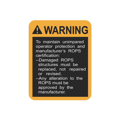 Decal for John Deere® | Replaces OEM # R120124