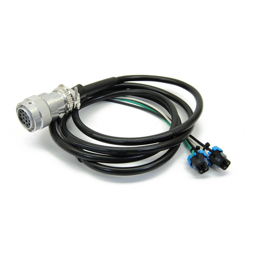 Aux Control Harness 14 Pin Attachment Side 8' - 2 Function Delphi for All Models® | Replaces OEM # 45564