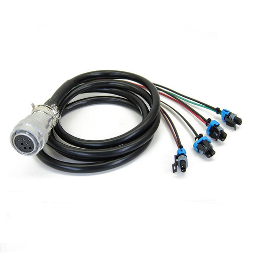 Aux Control Harness 8 Pin Attachment Side 8' - 4 Function Delphi for All Models® | Replaces OEM # 45343