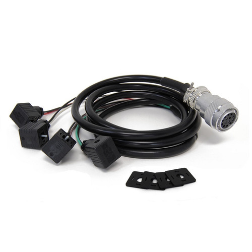 Aux Control Harness 14 Pin Attachment Side 8' - 4 Function DIN for All Models® | Replaces OEM # 45932
