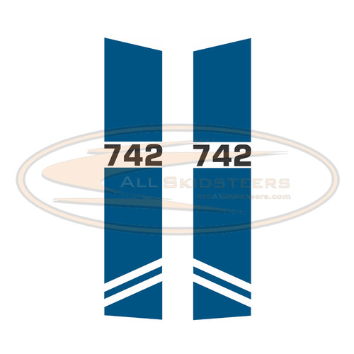 Bobcat 742 Model Decal Set 6569085 6569084