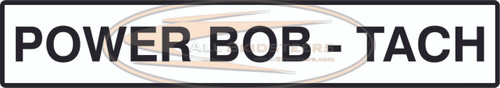 Power Bobctach Decal for Bobcat