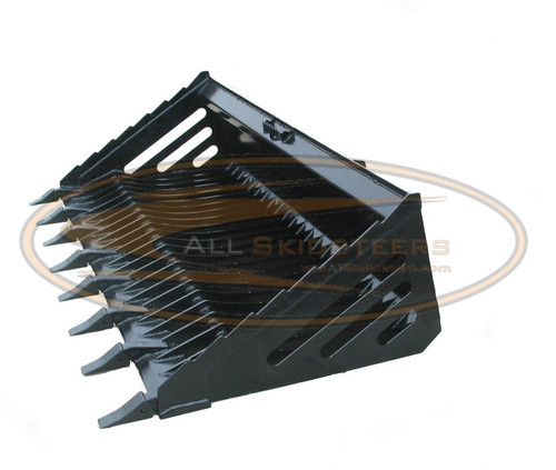 rock bucket rock bucket bobcat case attachment