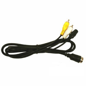 CabCAM Cable, 4 Pin Male/RCA Male/Power