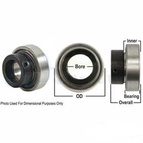Bearing Ball Cylindrical W/ Collar Non-Relubricatable ||| A-RA106RR-I