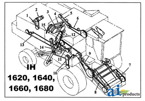 Belt Separator Drive ||| A-1541702C1