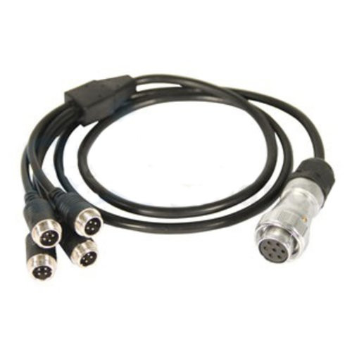 CabCAM Short 4 Way Splitter Camera End for John Deere® | A-C4SPL