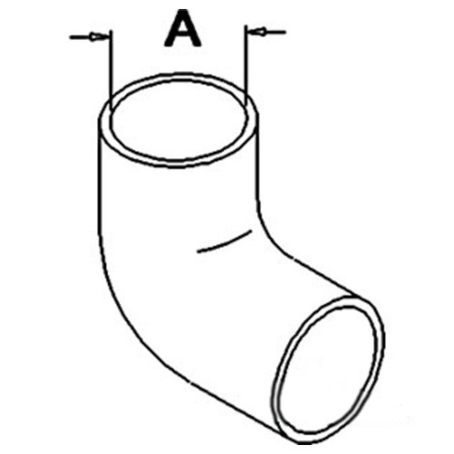 R68934 | Lower Radiator Hose for John Deere®