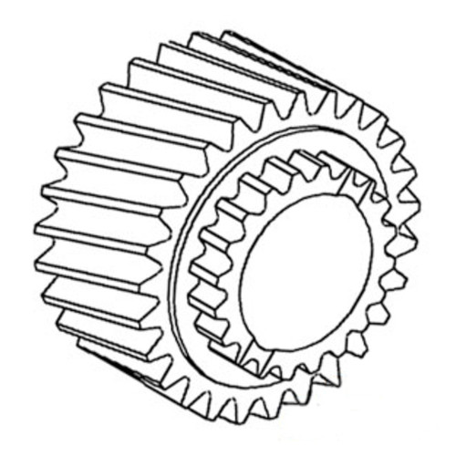 T30065 | Gear, Transmission Countershaft Low Range for John Deere®
