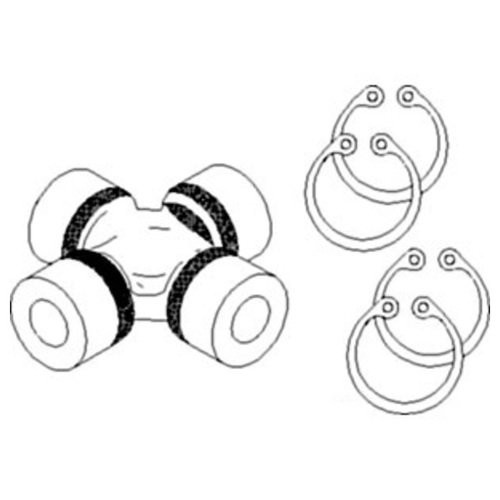 L100632 | Cross & Bearing Kit  28.5mm X 70.5mm for John Deere®