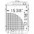 CH19296 | Radiator for John Deere®