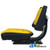Seat Universal w/ Trapezoid Back YLW for John Deere® || Replaces OEM T110YL