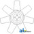 Fan, 7 Blade for Case® || Replaces OEM # K262890