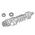 3110995R91 | Crankshaft W/O Bearings for Case®