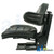 Seat W/ Wrap Around Back W/Arms Black Vinyl 265 Lb / 120 Kg Weight Limit for Case® || Replaces OEM # W333BL