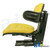 Seat w/ Wrap Around Back w/Arms Yellow Vinyl 265 lb / 120 kg Weight Limit for New Holland® || Replaces OEM # W333YL