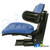 Seat w/ Wrap Around Back w/Arms Blue Vinyl 265 lb / 120 kg Weight Limit for New Holland® || Replaces OEM # W333BU