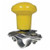 5A6YL | Spinner, Aluminum Steering Wheel (yellow plastic coated knob) for New Holland®