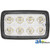 Work Lamp, LED Rectangle, Flood, Side Mount for New Holland® || Replaces OEM # WL640