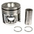 87317257 | Piston W/ Rings +0.40 MM (.016") for New Holland®