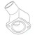 C7NN8594B | Thermostat Housing for New Holland®