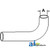 Radiator Hose, Upper for New Holland® || Replaces OEM # D5NN8260D