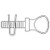 D4NN8N213A | Knob & Nut, Grille for New Holland®