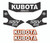 Decal Kit for SSV65 Kubota® Skid Steers   |  Replaces OEM # A-44172