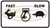 Throttle Decal for Bobcat® Skid Steers    |    Replaces OEM # 6557565